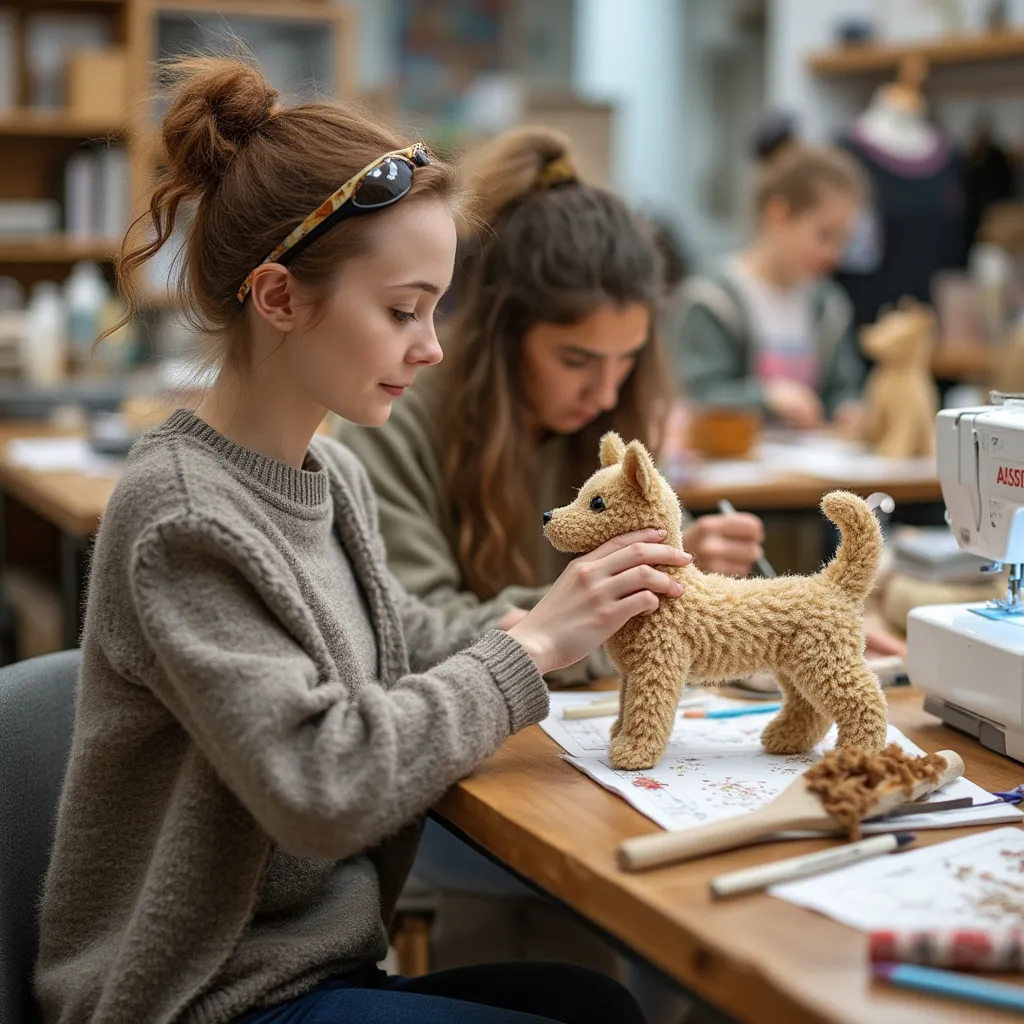 Workshop výroby peleškov